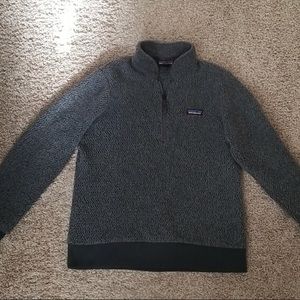 Patagonia woolyester fleece pullover with Patagonia headband